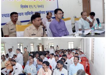 शारदीय नवरात्र महोत्सव – जिल्हाधिकारी डॉ ओम्बासे व पोलिस अधीक्षक कुलकर्णी यांनी घेतला आढावा, असे असणार नियोजन