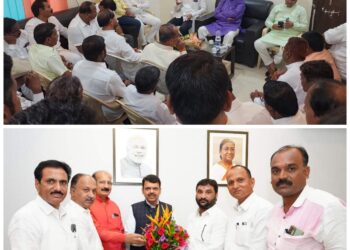 सुजितसिंह ठाकुर सक्रीय – मुंबई येथील बैठकीनंतर धाराशिव येथे भेटीगाठी, विधानसभेची मोर्चेबांधणी – पदाधिकाऱ्यांनी व्यथा मांडत भावना केल्या मोकळ्या