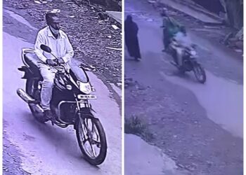 दुचाकीवरून मंगळसुत्र चोरणारा CCTv मध्ये कैद – धाराशिव शहरातील घटना 