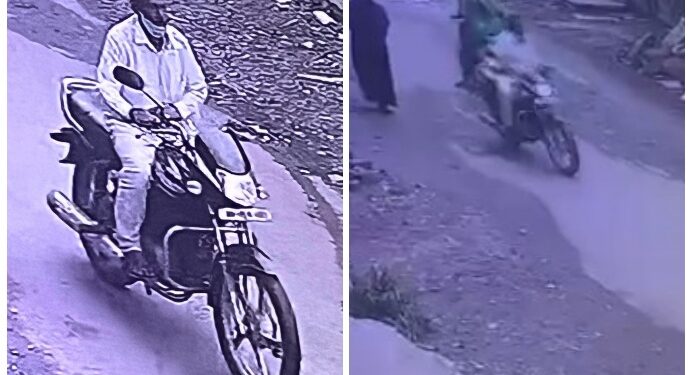 दुचाकीवरून मंगळसुत्र चोरणारा CCTv मध्ये कैद – धाराशिव शहरातील घटना 