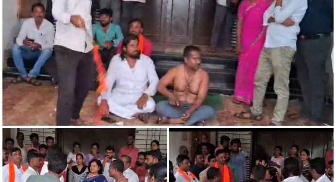 कार्यालयात तोडफोड, अधिकाऱ्यांची अरेरावी – धाराशिवमधील मराठा तरुण संतप्त, आक्रमक पवित्रा