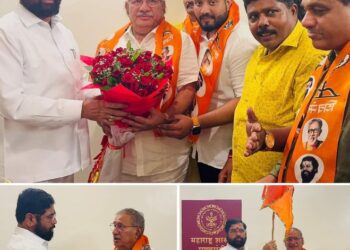 भाजपाला धक्का, डाव टाकला – सुधीर पाटील यांचा मुख्यमंत्री शिंदे यांच्या हस्ते शिवसेनेत प्रवेश