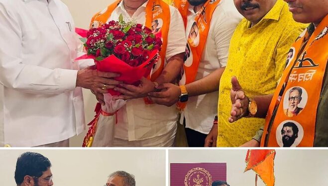 भाजपाला धक्का, डाव टाकला – सुधीर पाटील यांचा मुख्यमंत्री शिंदे यांच्या हस्ते शिवसेनेत प्रवेश