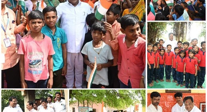 संवाद देशाच्या भावी पिढीशी – पालकमंत्री डॉ तानाजीराव सावंत यांनी विद्यार्थ्याना केले मार्गदर्शन