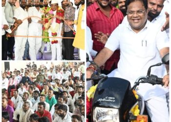 शिवसेनेत प्रवेश – माजी नगराध्यक्ष जाकीर सौदागर यांनी मंत्री सावंत यांच्या हस्ते घेतले शिवधनुष्य 