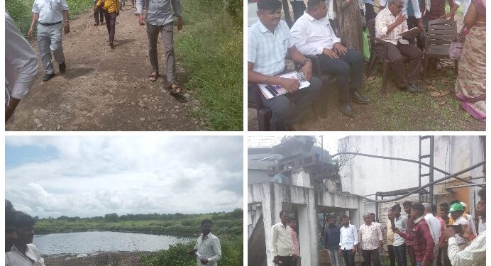 चौकशी पथकाची संयुक्त पाहणी, अहवालाकडे लक्ष – दारू उत्पादन करणाऱ्या ॲडलर्स कंपनीकडुन प्रदुषण 