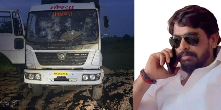 पवनचक्की माफिया – वाशी येथे गोडाऊनवर धुडगूस : दोघास मारहाण करुन टिप्पर, जेसीबीचे नुकसान, 7 जणांविरुद्ध गुन्हा, पोलिस कोठडी