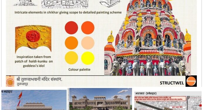 तुळजाभवानी मंदीर जीर्णोद्धार – दसरा शुभमुहूर्तावर विकास कामांना होणार सुरुवात