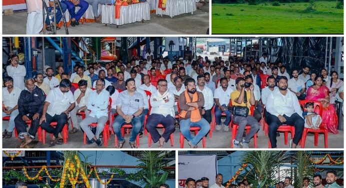 श्री सिद्धिविनायक परिवाराच्या 2 कारखान्यात रोलर पुजन कार्यक्रम संपन्न – तयारी हंगामाची, विश्वासातुन प्रगतीकडे वाटचाल