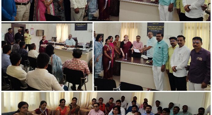 निषेधाचे निवेदन – महसुल अधिकारी व कर्मचारी संघटना आक्रमक, जिल्हाधिकारी डॉ सचिन ओम्बासे यांच्या बदनामीचा आरोप