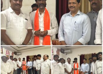 मराठा संघर्ष योद्धा मनोज जारांगे यांची आमदार कैलास पाटील यांनी घेतली भेट 