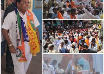 विजय संकल्प सभा – महायुतीचे उमेदवार पालकमंत्री डॉ तानाजीराव सावंत यांचे धवल, हरीत, उद्योग क्रांतीचा नारा