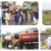 दुष्काळात मदतीचा हात – स्वखर्चाने पाण्याचे टँकर, टाक्या व चारा छावणी