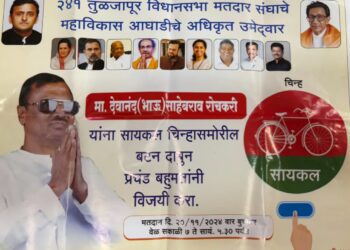 तक्रार – महाविकास आघाडीकडुन उमेदवार असल्याचा देवानंद रोचकरी यांचा प्रचार, आयोगाच्या भुमिकेकडे लक्ष 