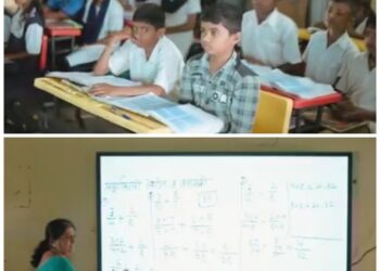आधुनिक शिक्षणाची पायाभरणी – शाळांना डिजिटल बोर्ड