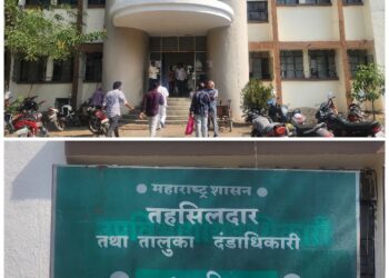 कामबंद आंदोलन – उपविभागीय अधिकारी संजयकुमार डव्हळे याच्या विरोधात तहसीलदार व कर्मचारी आक्रमक