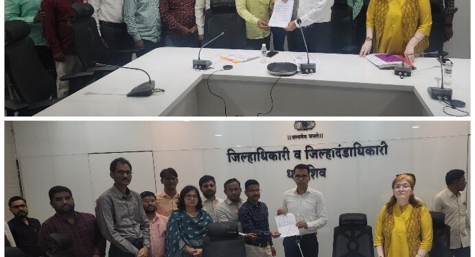 संघटना आक्रमक, कामबंद आंदोलन – उपविभागीय अधिकारी संजयकुमार डव्हळे विरोधात जिल्ह्यातील तहसीलदार, कर्मचारी एकवटले